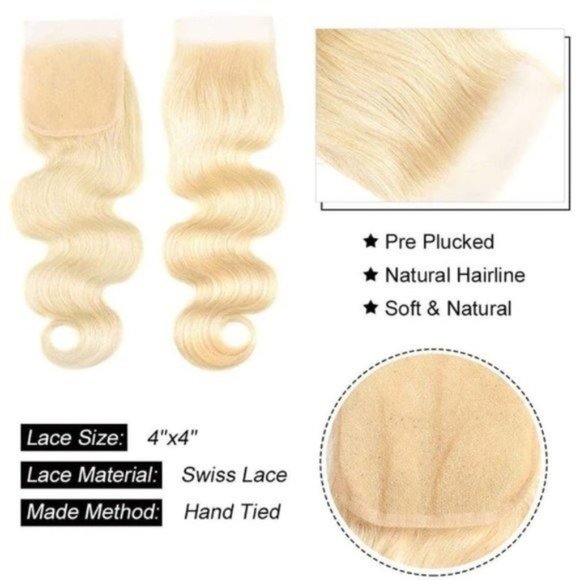 613 Body Wave Human Hair Bundles - Picture 5 of 6